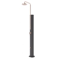 Душ AstralPool Chrome Solar, антрацит, AISI-304L, медная трубка