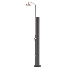 Душ AstralPool Chrome Solar, антрацит, AISI-304L, медная трубка