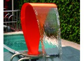 Водяная завеса AstralPool Swan 1000. Окрашенная в оранжевый цвет Ral 2010