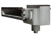 Скиммер Xenozone нержавеющая сталь AISI-304 с камерой долива и широкой горловиной (плёнка) /СК.15.8