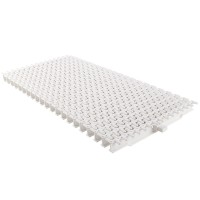 Переливная решетка Aquaviva OS-01 GRIFT Ocean 195 x 25 мм, цвет белый