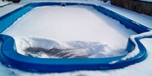 Как хранить бассейн зимой?