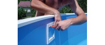 Как установить скиммер в бетонный бассейн?