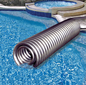 Как выбрать теплообменник для бассейна, спираль
